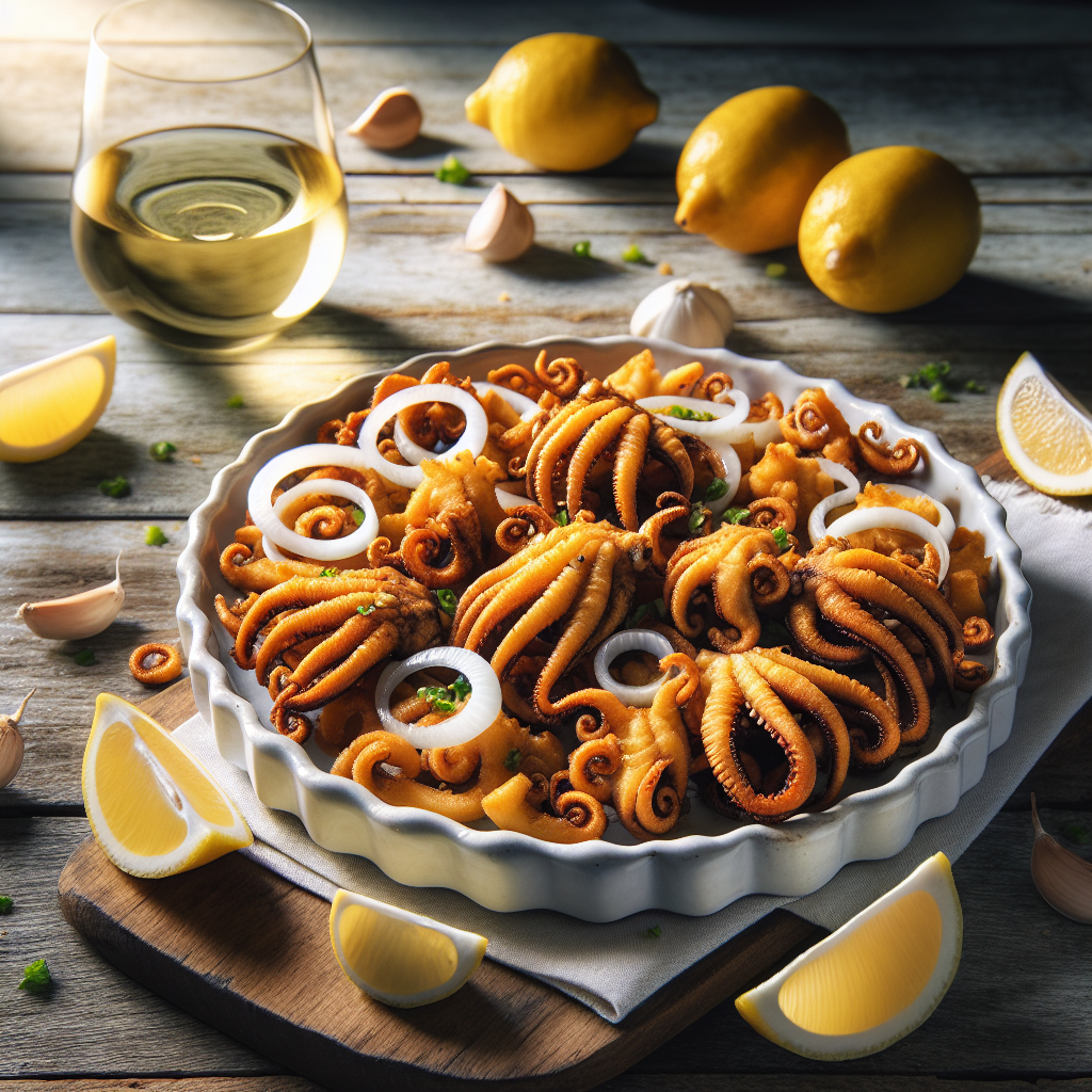 Nationalgericht Portugal: Choco Frito (Rezept)