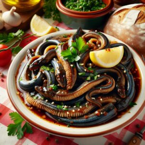 Nationalgericht Portugal: #Enguias de Escabeche# (Rezept)