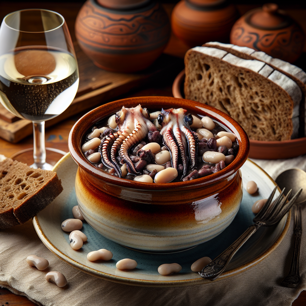 Nationalgericht Portugal: Feijoada de Choco (Rezept)