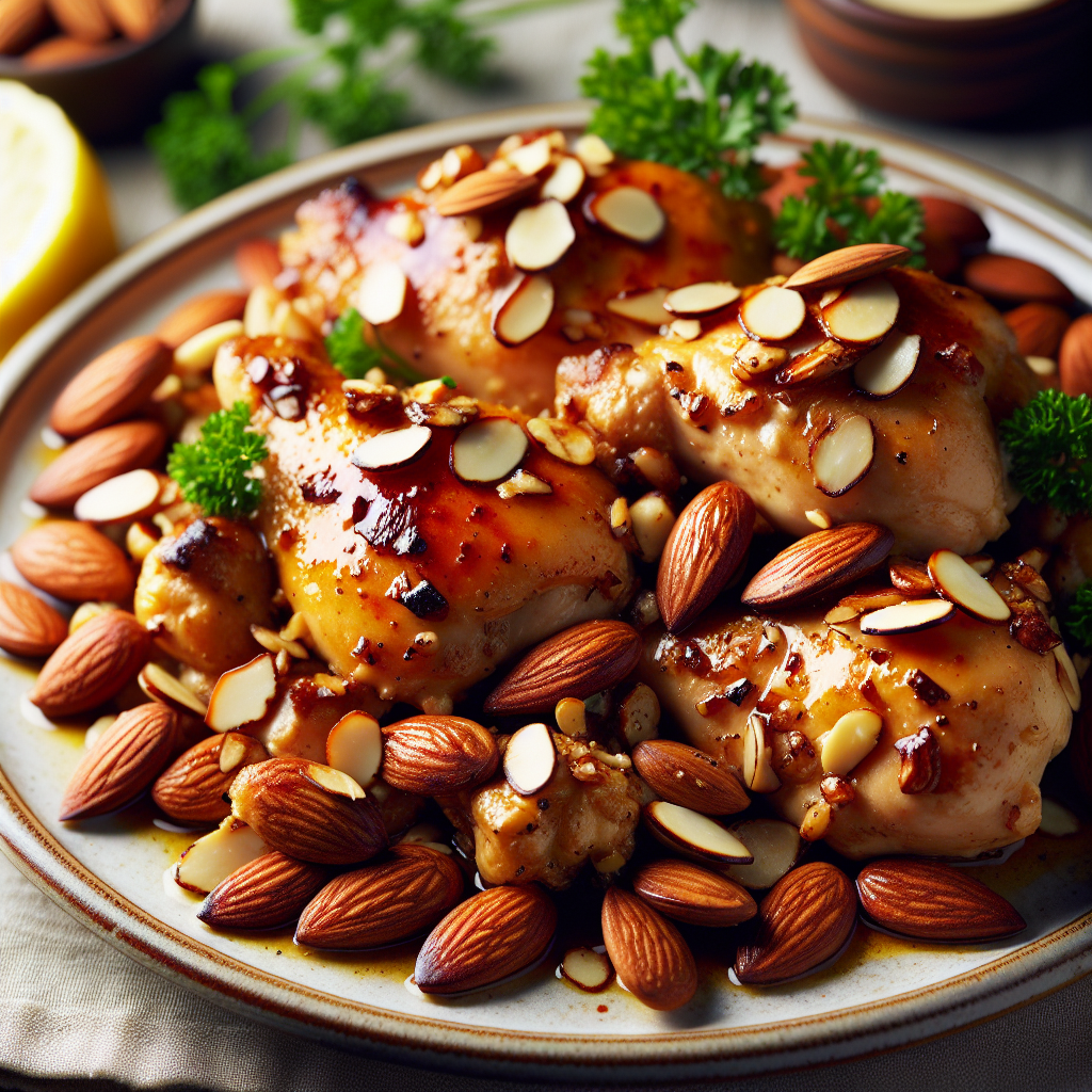 Nationalgericht Portugal: Frango com Amêndoas (Rezept)