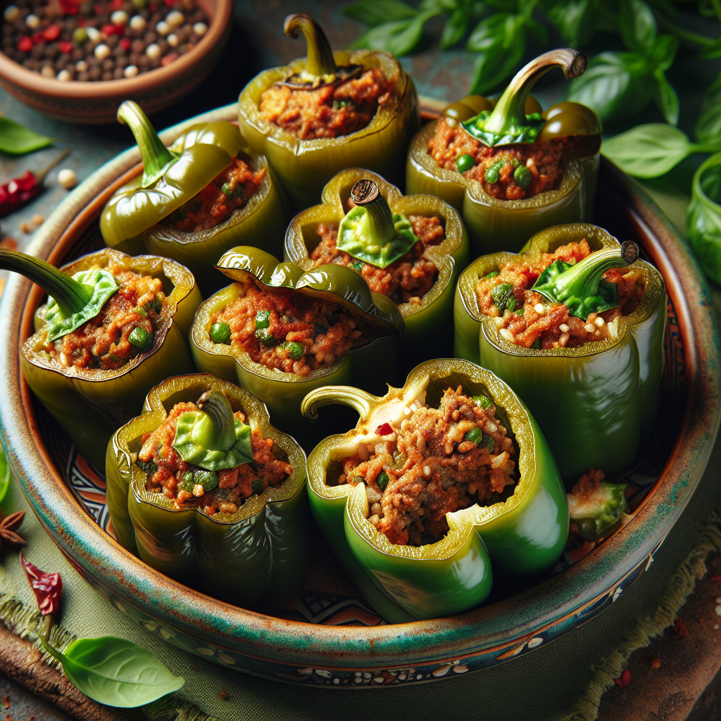 Nationalgericht Rumänien: Ardei umpluți cu carne (Rezept)