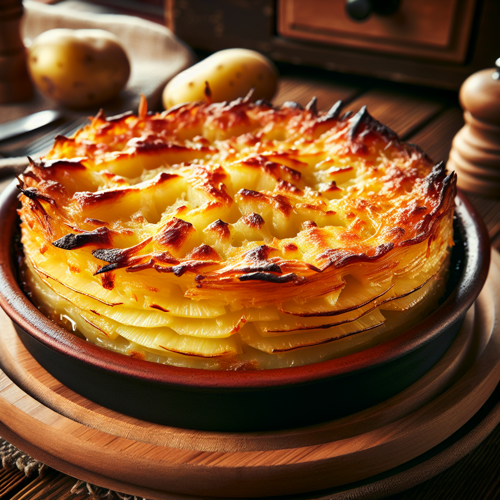 Nationalgericht Rumänien: Cartofi gratinați (Rezept)