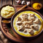 Nationalgericht Rumänien: #Ciulama de pui cu mămăligă# (Rezept)