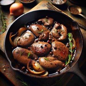 Nationalgericht Rumänien: #Ficăței de pui la tigaie# (Rezept)