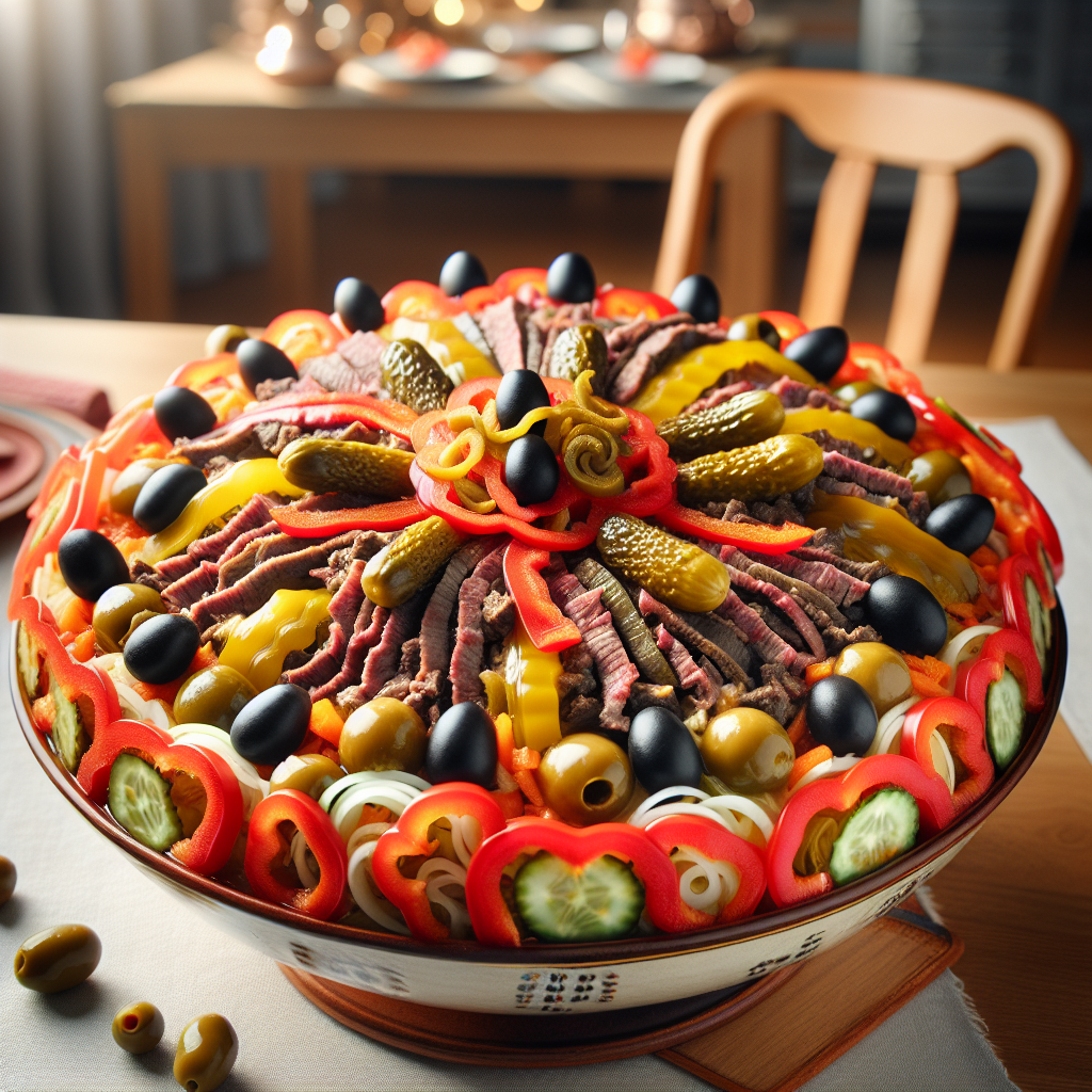 Nationalgericht Rumänien: Salată boeuf (Rezept)