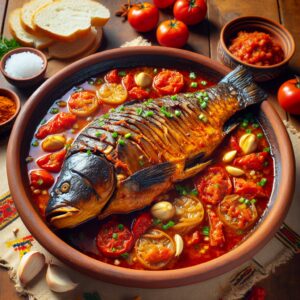 Nationalgericht Rumänien: #Saramură de crap# (Rezept)