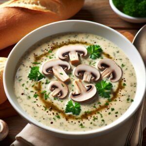 Nationalgericht Rumänien: #Supă cremă de ciuperci# (Rezept)
