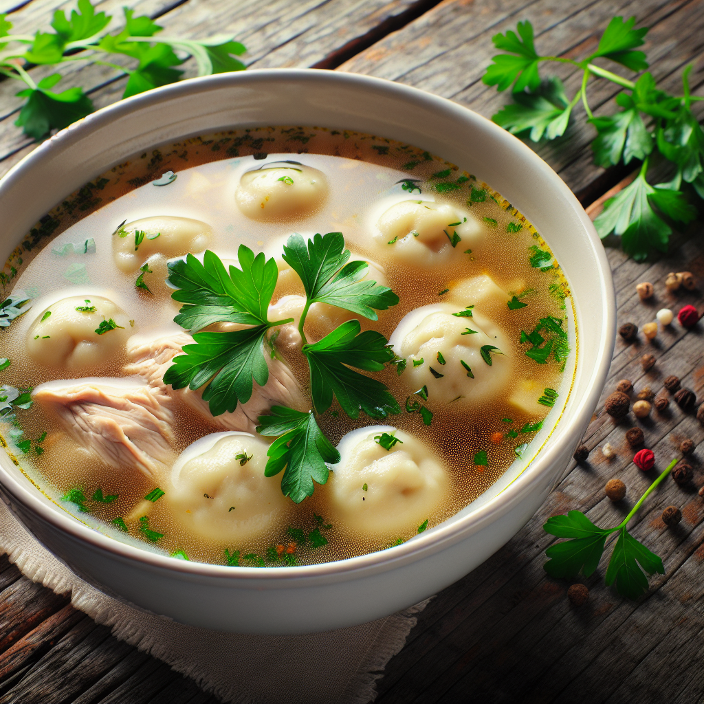 Nationalgericht Rumänien: Supă de pui cu găluște (Rezept)