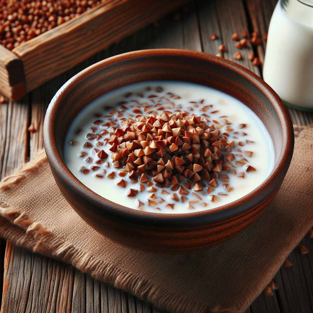 Nationalgericht Russland: Buchweizen mit Milch (Rezept)