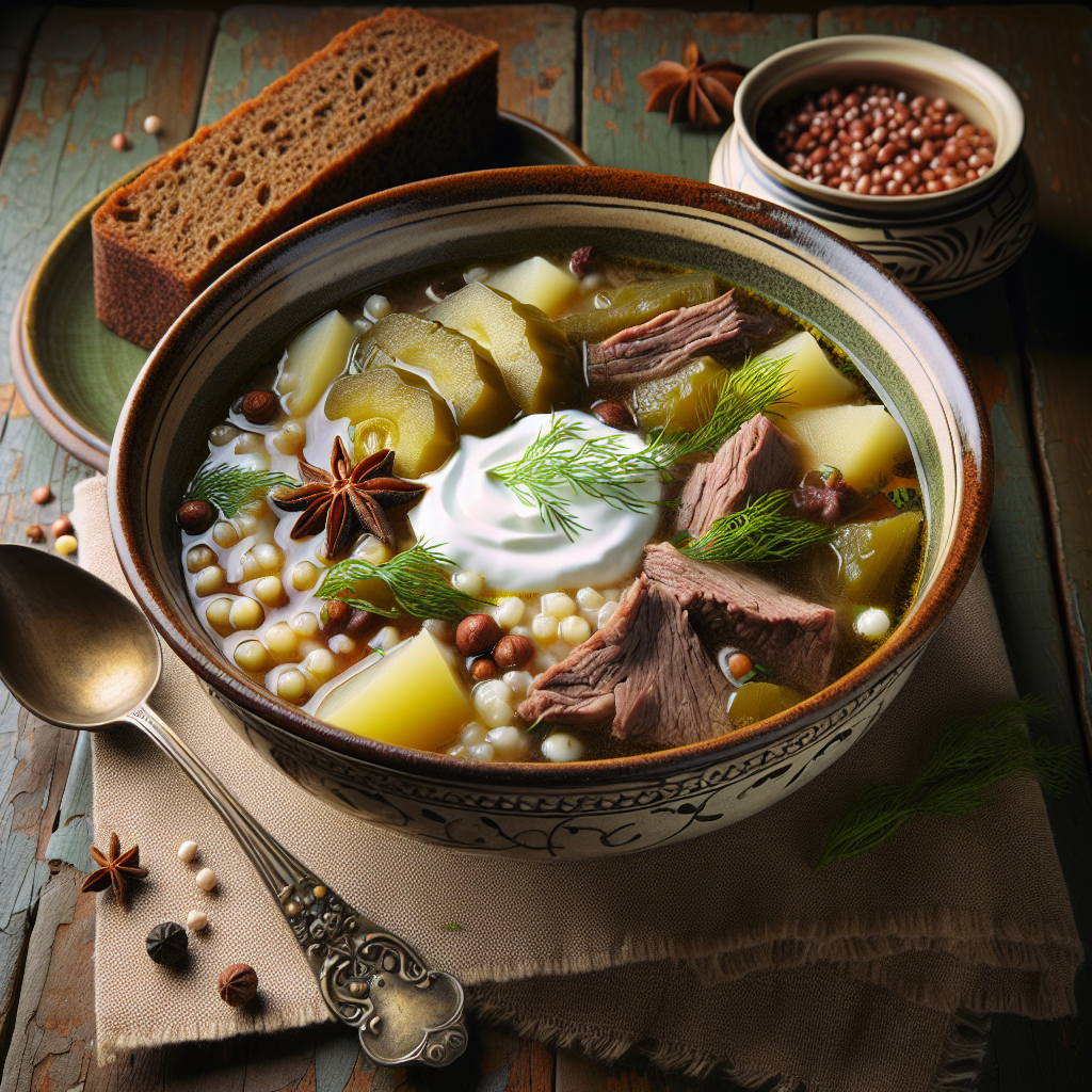 Nationalgericht Russland: Leningrader Rassolnik (Rezept)