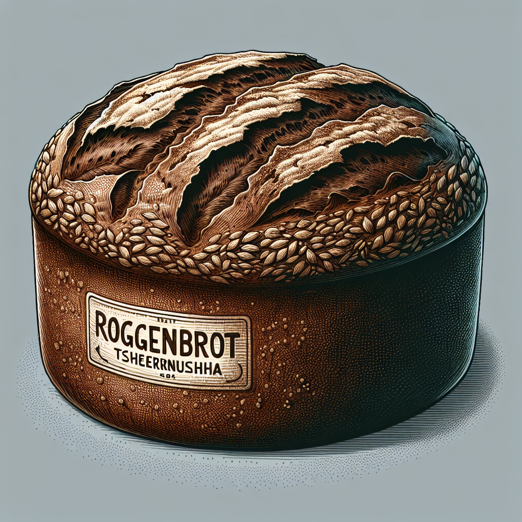 Nationalgericht Russland: Roggenbrot Tschernuschka (Rezept)