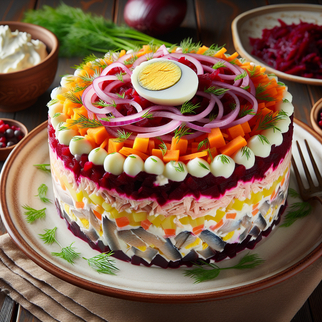 Nationalgericht Russland: Seljodka pod Schuboj (Rezept)
