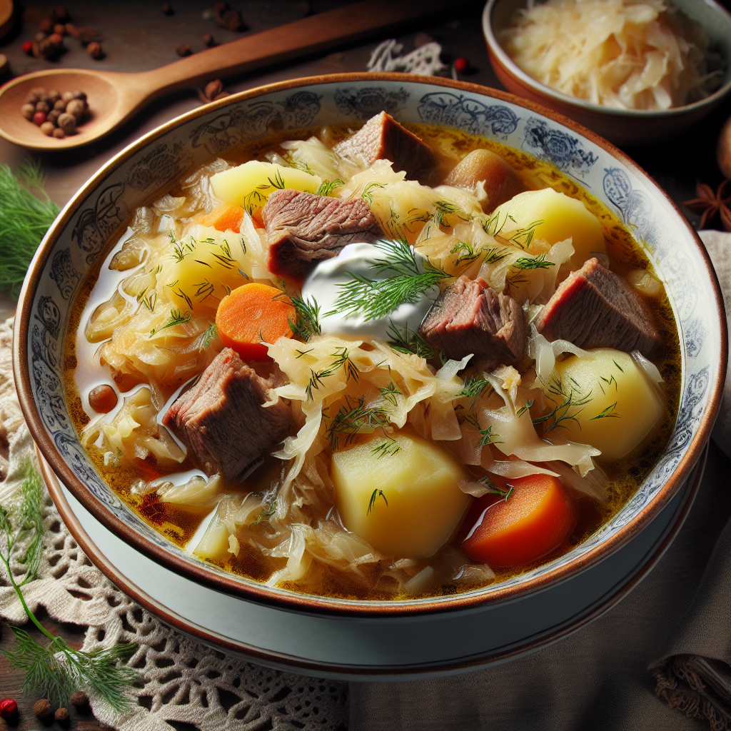 Nationalgericht Russland: Shchi mit Sauerkraut (Rezept)