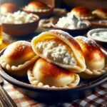 Nationalgericht Russland: #Teigtaschen mit Quark# (Rezept)