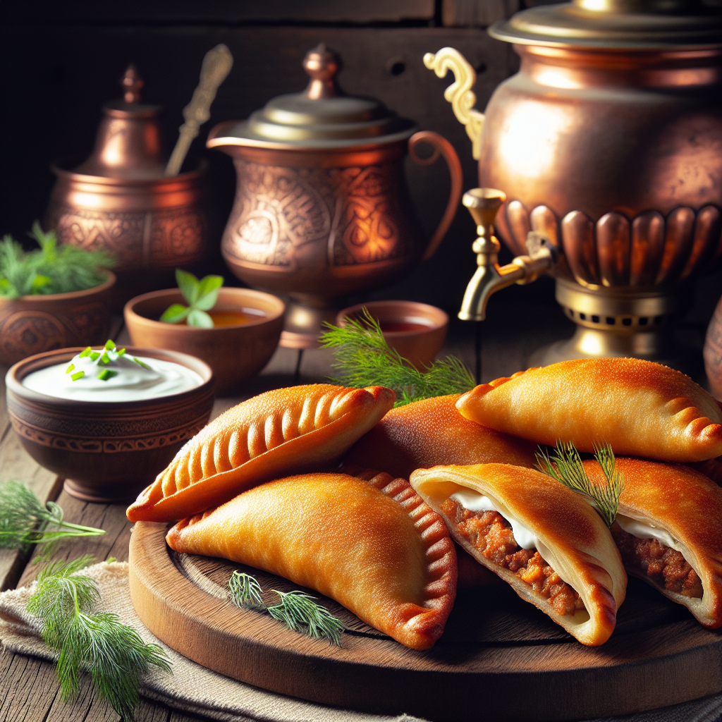 Nationalgericht Russland: Tschebureki (Rezept)