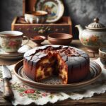 Nationalgericht Russland: #Tscheremucha Kuchen# (Rezept)