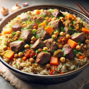Nationalgericht Russland: #Usbekischer Plow# (Rezept)