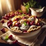 Nationalgericht Russland: #Vareniki mit Kirschen# (Rezept)
