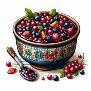 Nationalgericht Russland: #Waldfrucht Kissel# (Rezept)