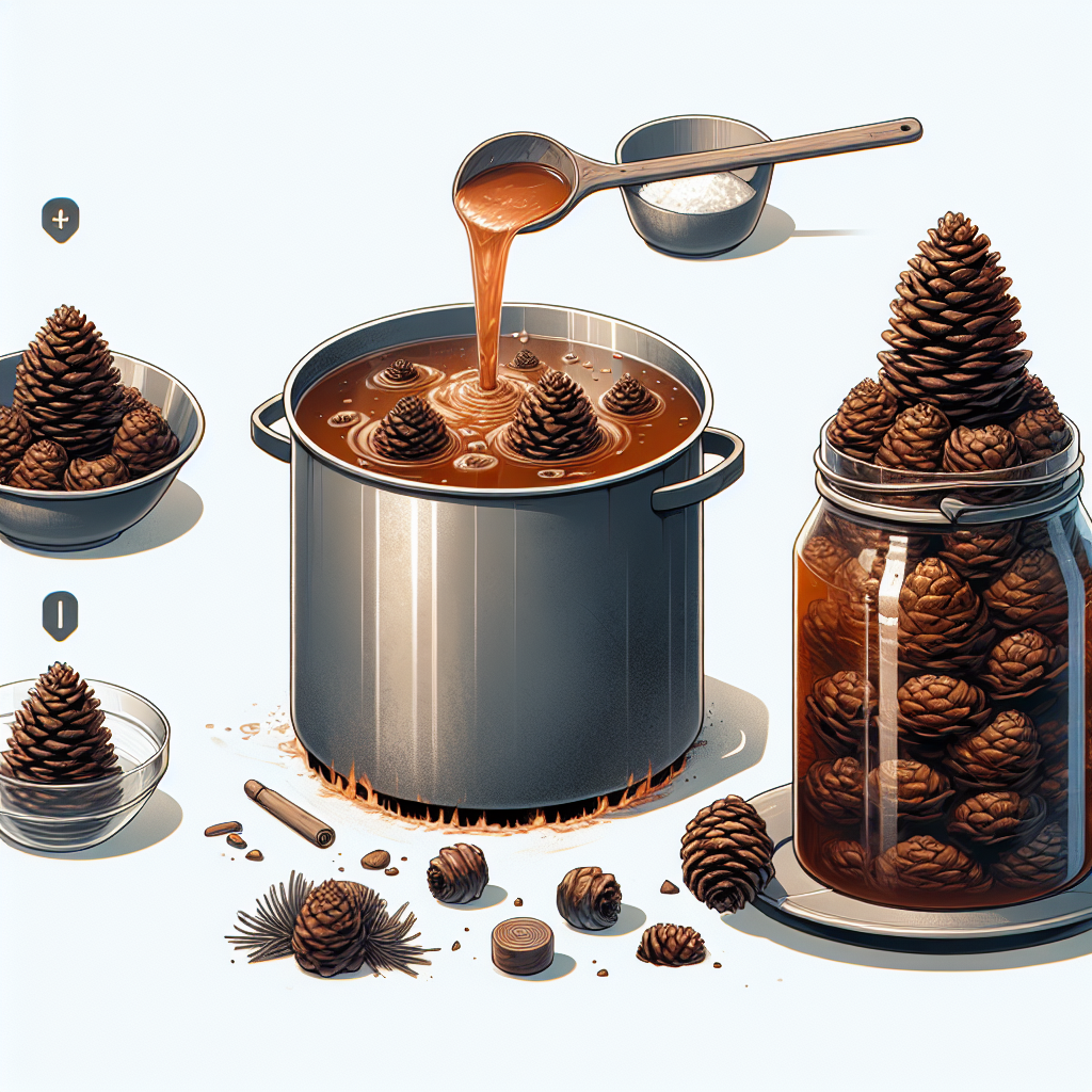 Nationalgericht Russland: Warenje aus Kiefernzapfen (Rezept)