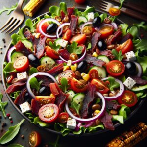 Nationalgericht Südafrika: #Biltong Salad# (Rezept)