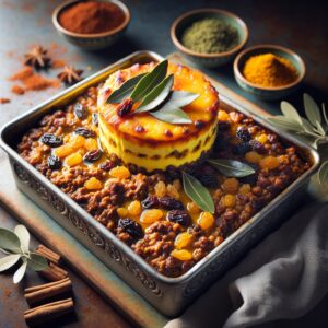 Nationalgericht Südafrika: #Cape Malay Bobotie# (Rezept)