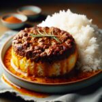 Nationalgericht Südafrika: #Cape Malay Bobotie with Rice# (Rezept)