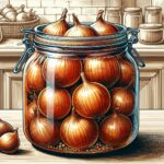 Nationalgericht Südafrika: #Cape Malay Pickled Onions# (Rezept)