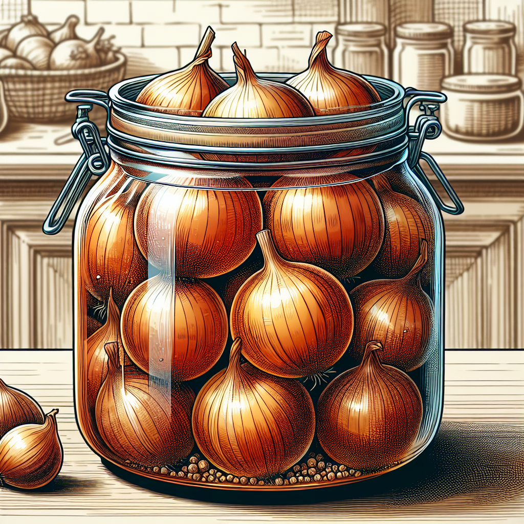 Nationalgericht Südafrika: Cape Malay Pickled Onions (Rezept)