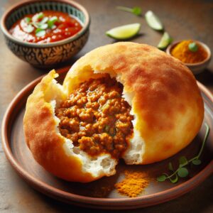 Nationalgericht Südafrika: #Curried Mince Vetkoek# (Rezept)
