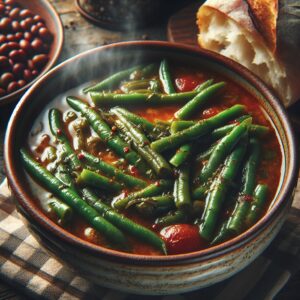 Nationalgericht Südafrika: #Green Bean Stew# (Rezept)