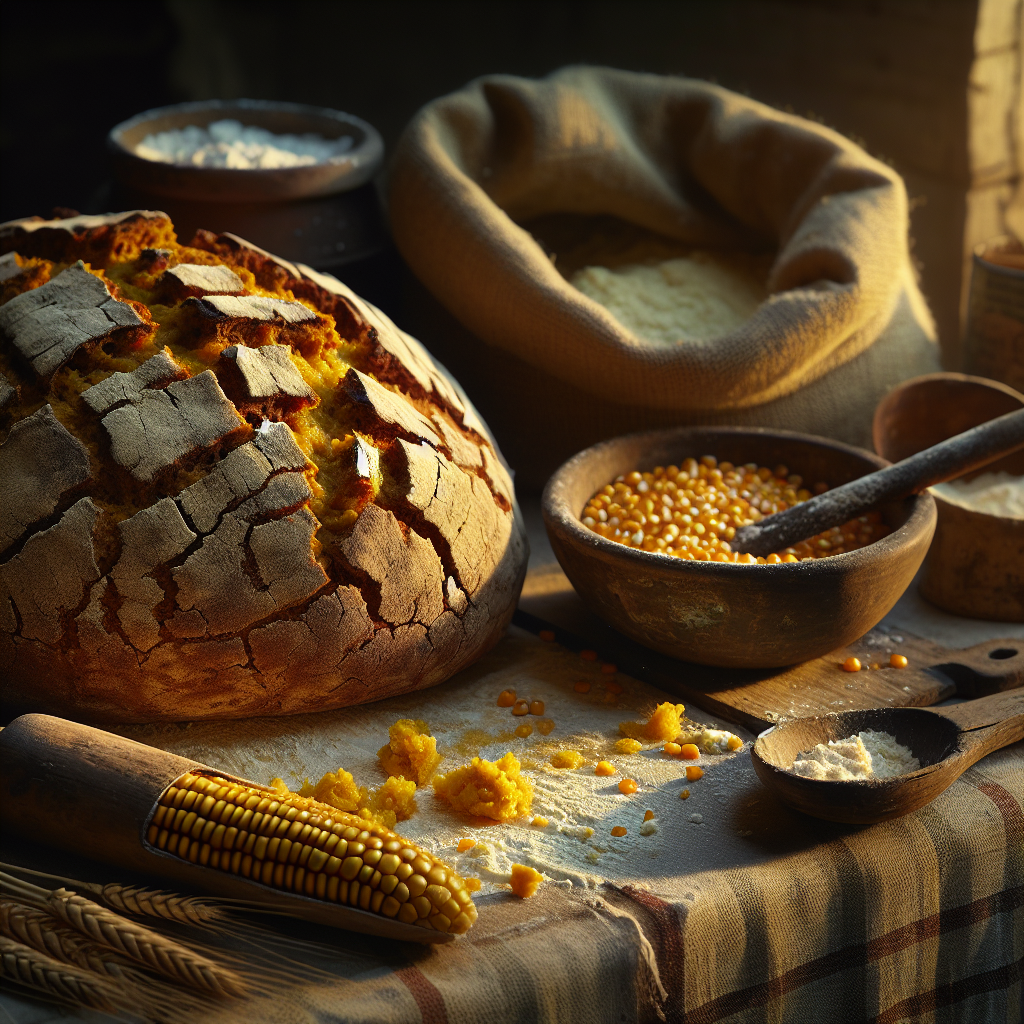 Nationalgericht Südafrika: Rustic Mealie Bread (Rezept)