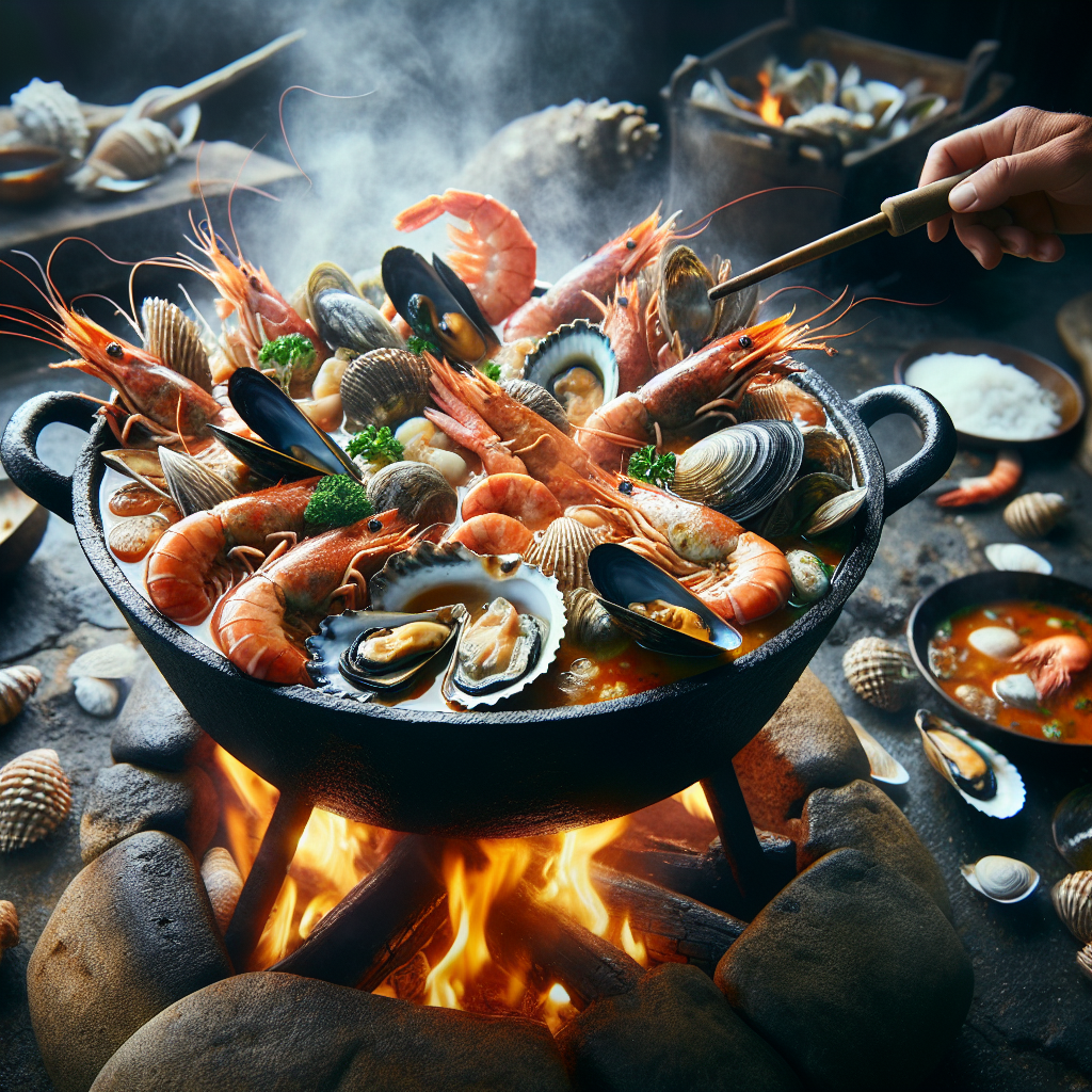 Nationalgericht Südafrika: Seafood Potjie (Rezept)
