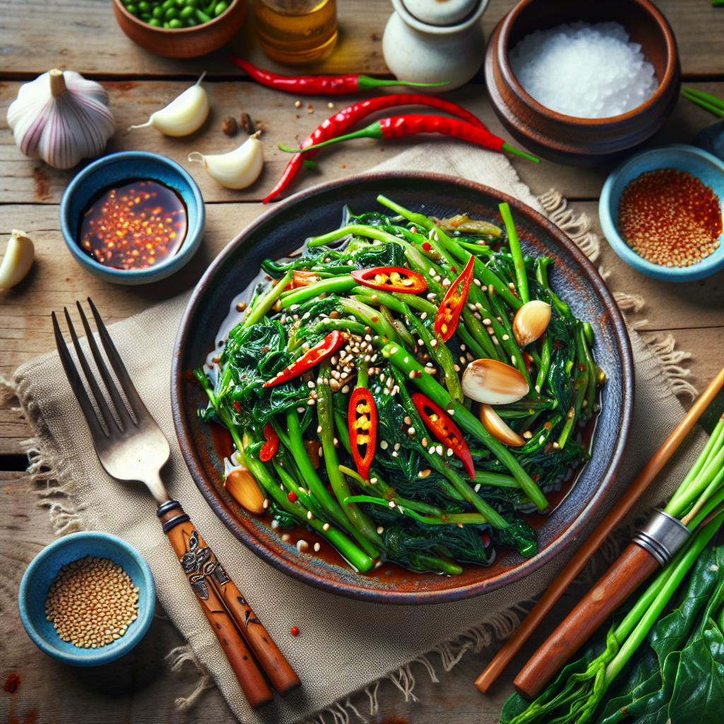 Nationalgericht Südkorea: Chwinamul Muchim (Rezept)