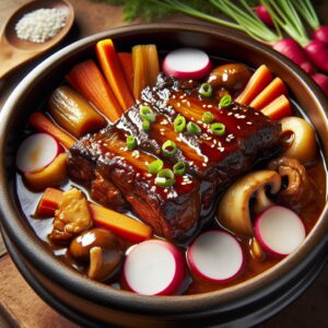 Nationalgericht Südkorea: #Galbi Jjim# (Rezept)