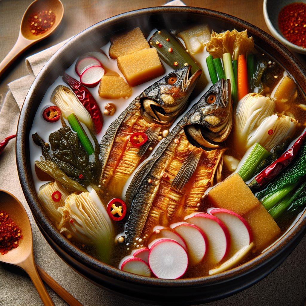 Nationalgericht Südkorea: Hwangtae Guk (Rezept)