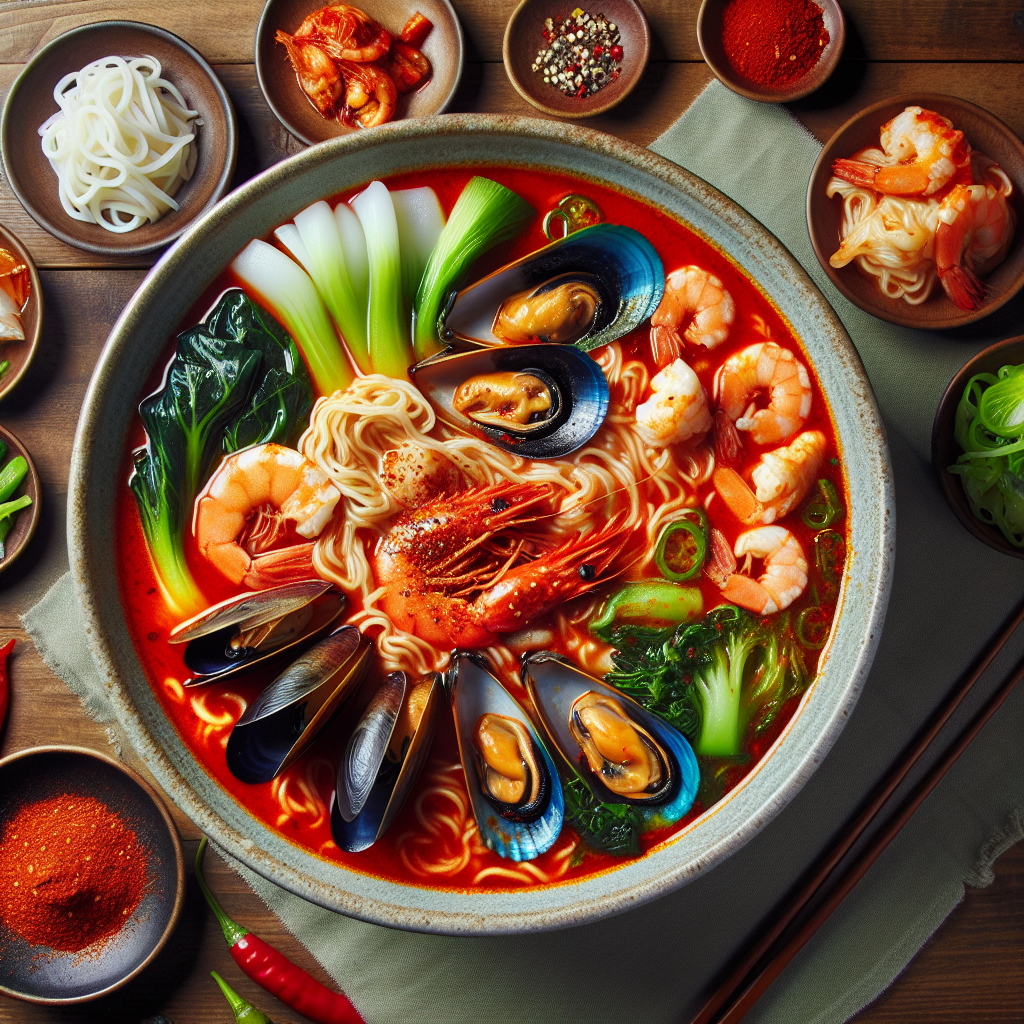 Nationalgericht Südkorea: Jjampong (Rezept)