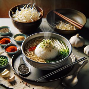 Nationalgericht Südkorea: #Kongnamul Gukbap# (Rezept)