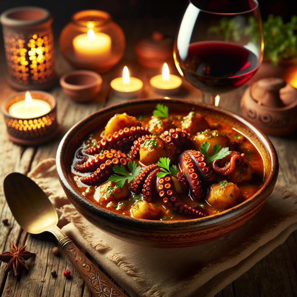 Nationalgericht São Tomé und Príncipe: Caril de Polvo (Rezept)