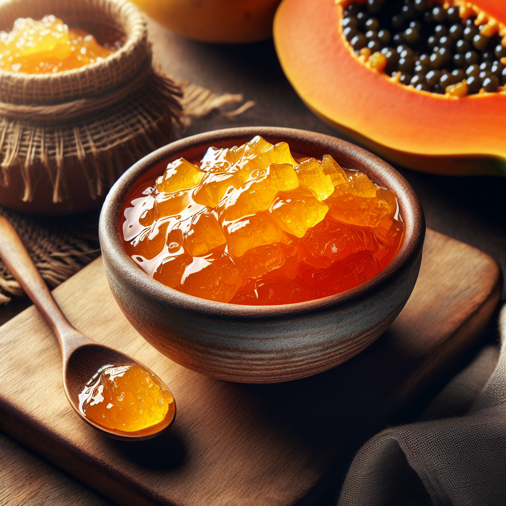 Nationalgericht São Tomé und Príncipe: Doce de Papaia (Rezept)