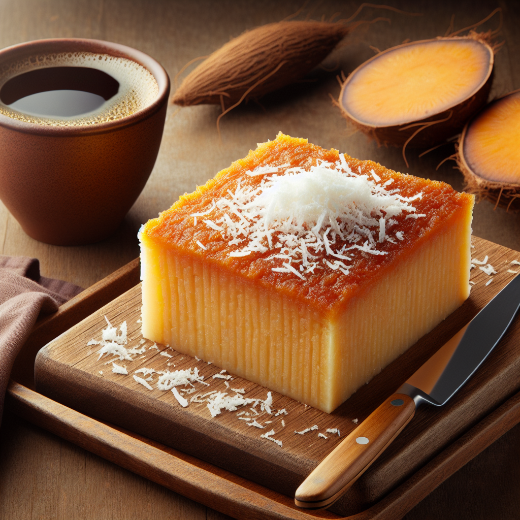 Nationalgericht Salomonen: Cassava Pone (Rezept)