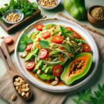 Nationalgericht Salomonen: #Green Pawpaw Salad# (Rezept)