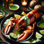 Nationalgericht Salomonen: #Grilled Lobster with Lime Butter# (Rezept)