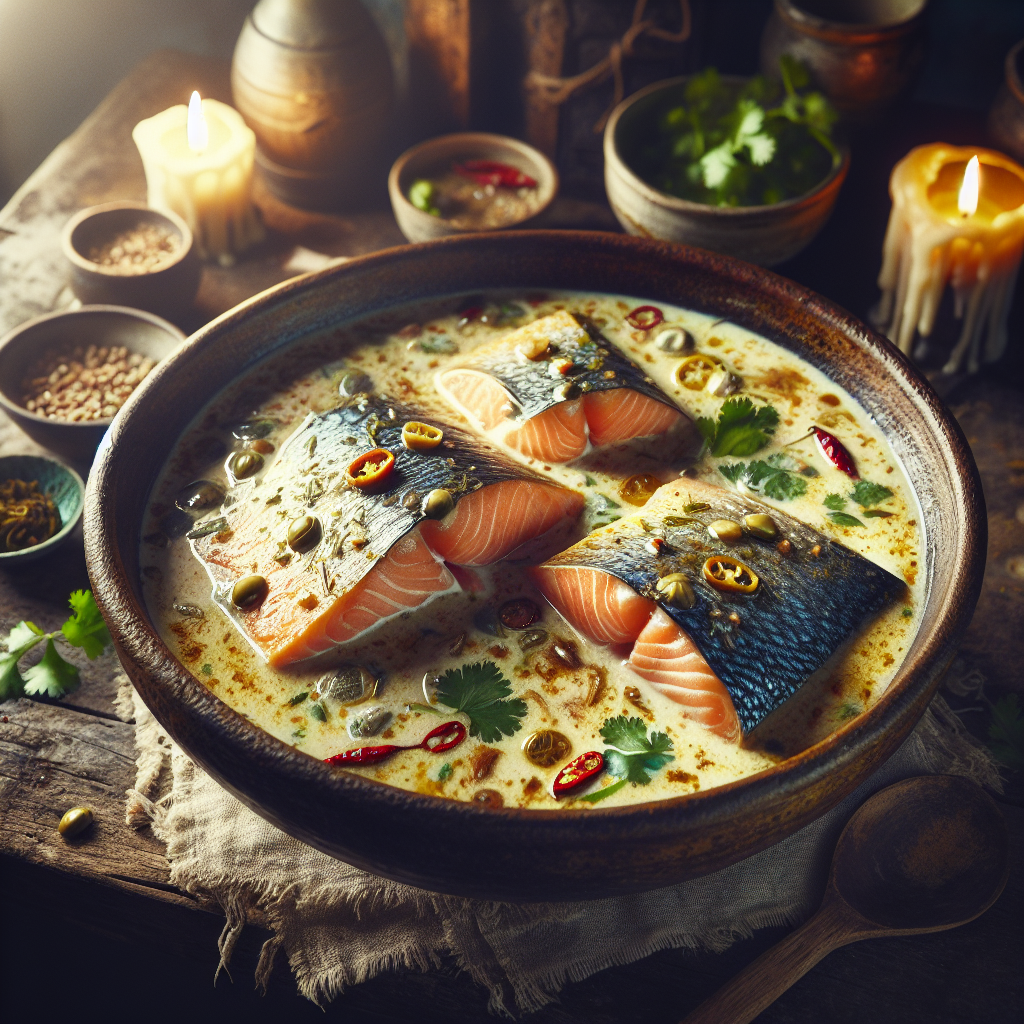 Nationalgericht Salomonen: Ocean Fish Poached in Coconut Milk (Rezept)