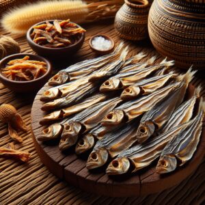 Nationalgericht Sambia: #Chisense (Dried Small Fish)# (Rezept)