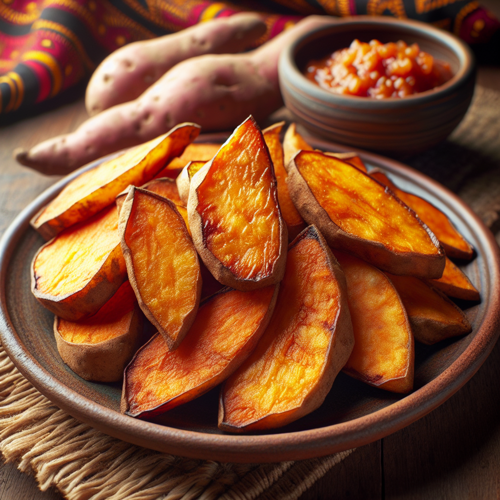 Nationalgericht Sambia: Zambian Fried Sweet Potatoes (Rezept)