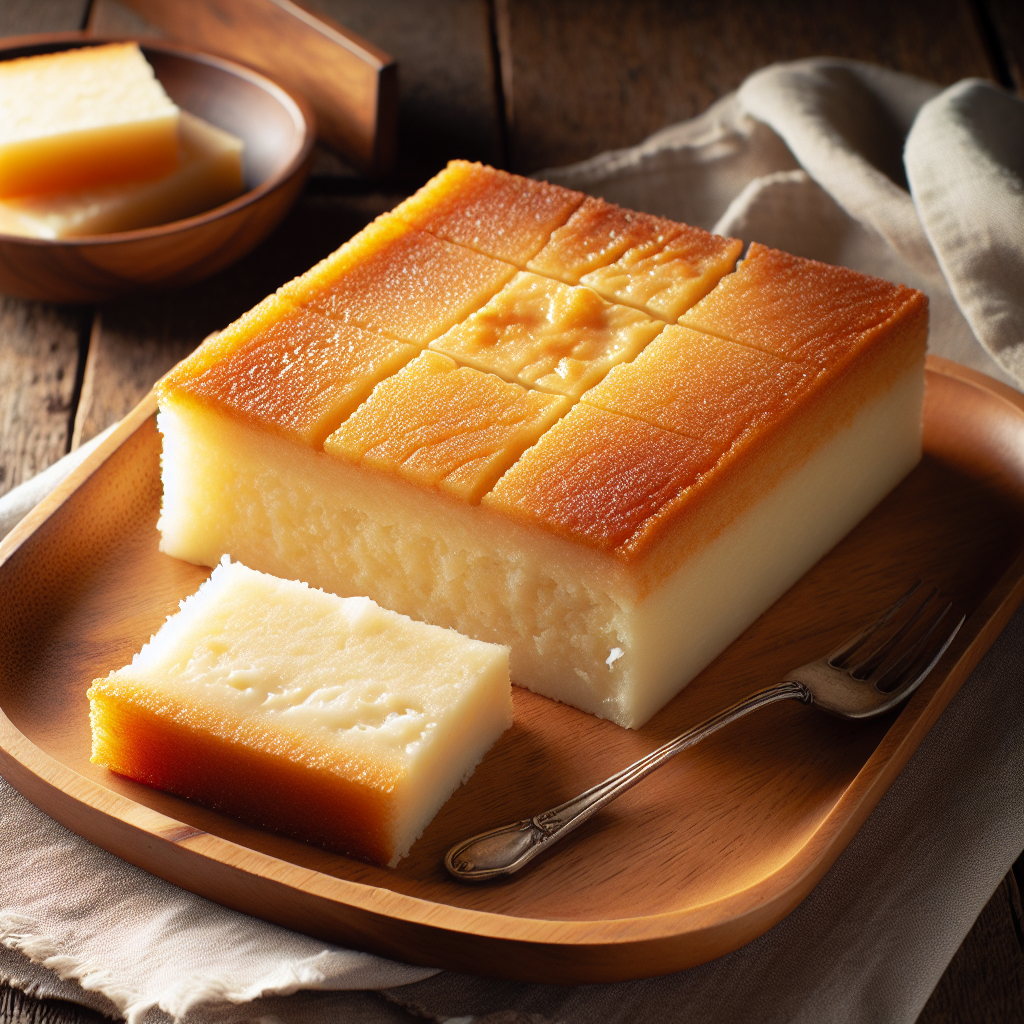 Nationalgericht Samoa: Cassava Cake (Rezept)