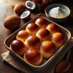 Nationalgericht Samoa: #Pani Popo (Samoanische Kokosbrötchen)# (Rezept)