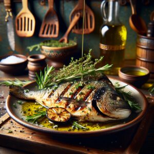 Nationalgericht San Marino: #Pesce alla Griglia con Erbe# (Rezept)
