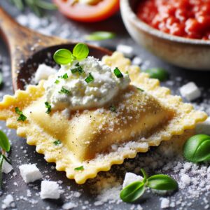 Nationalgericht San Marino: #Ravioli di Ricotta# (Rezept)